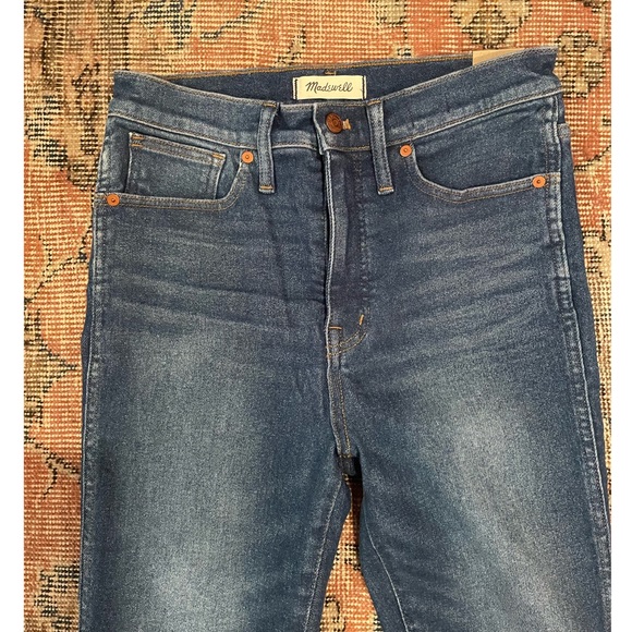 NWT Madewell 10” High-Rise Skinny Jeans in Winston Wash with Magic Pockets - Picture 8 of 10
